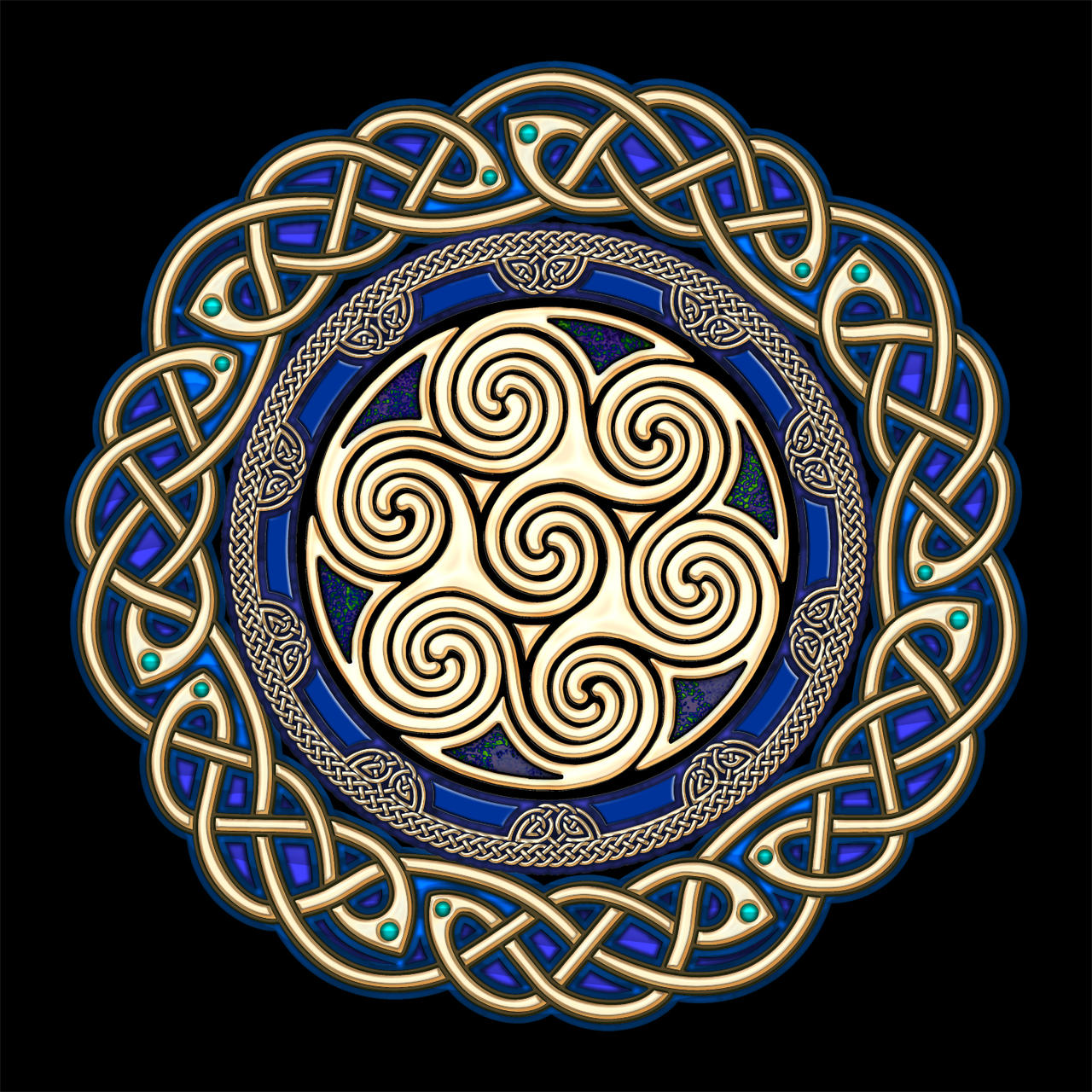 Knot Working Celtic Knotwork 49 (Seven by Seven) by Knotworking on DeviantArt