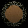 Celtic Knotwork Stone and Wood