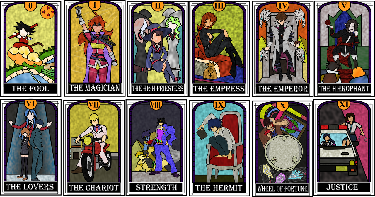 Tarot Card Anime part 1 by Allodoxa85 on DeviantArt