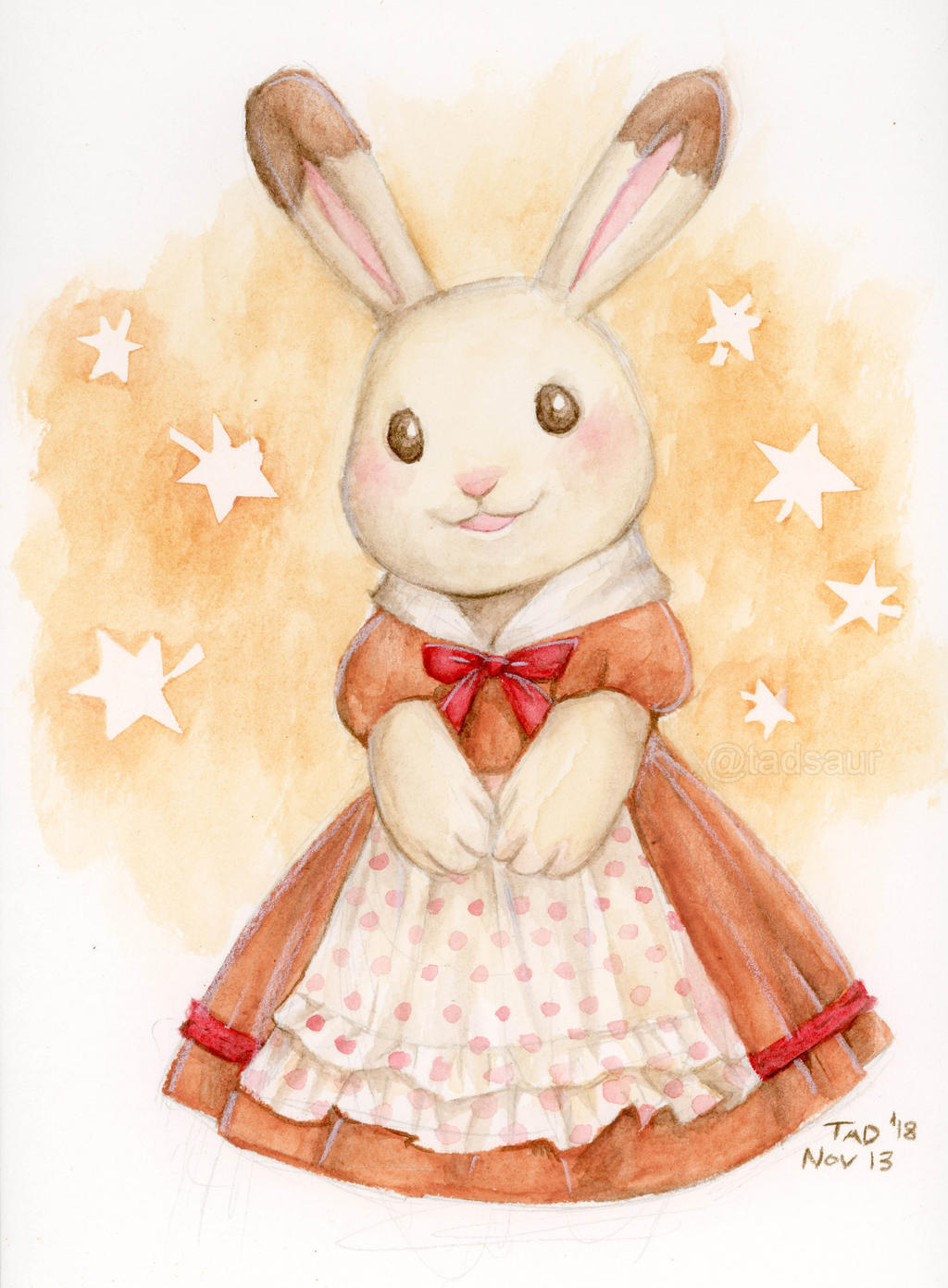Calico Critters Rabbit by Tadsaur on DeviantArt