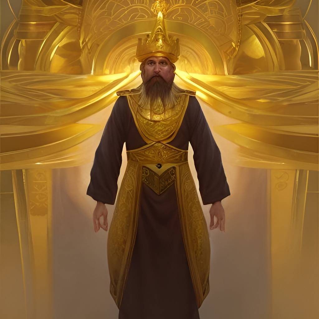 King Solomon in his temple..fantasy artwork by chriso81 on DeviantArt