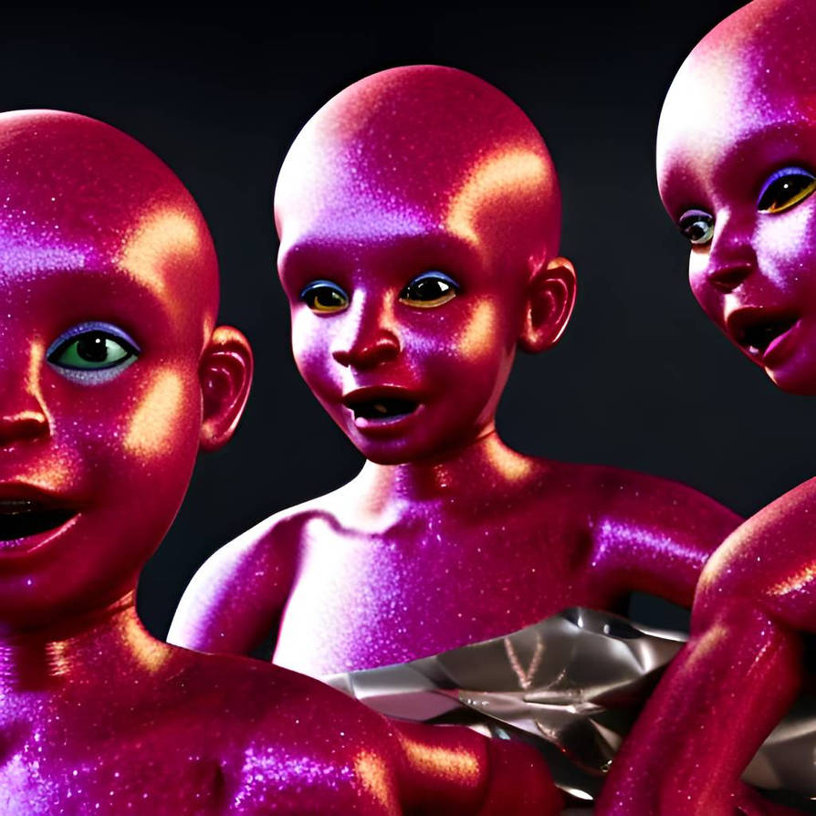 Pink Human Real Little dark pink humanoids by chriso81 on DeviantArt
