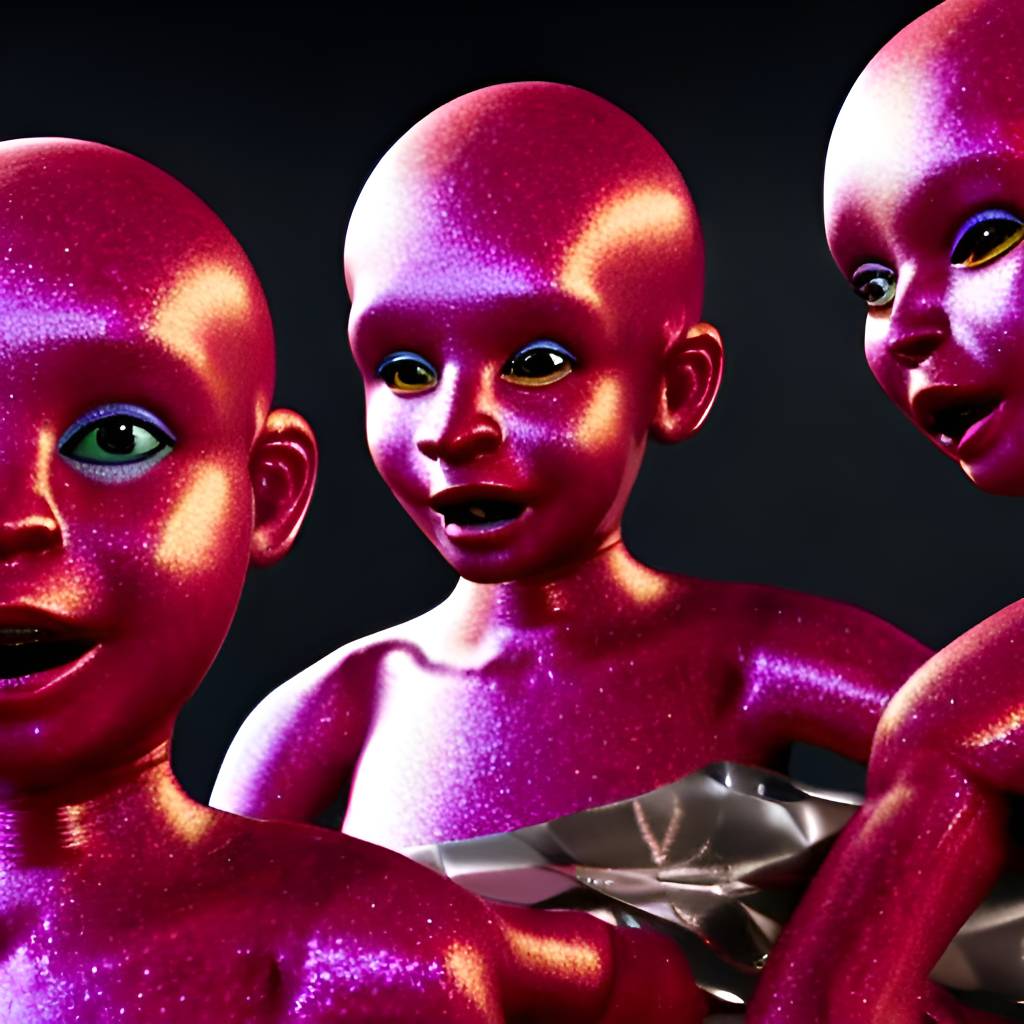Small Humanoids Little dark pink humanoids by chriso81 on DeviantArt