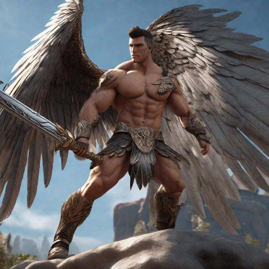 Chriso81 Deviantart Archangel Michael Concept by chriso81 on DeviantArt