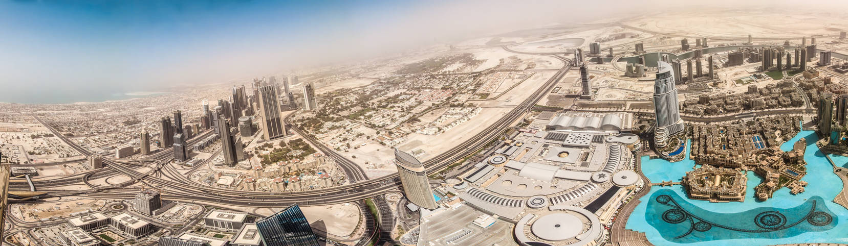 Абу Даби панорама