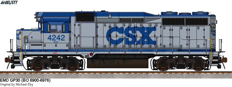 CSXT 4242 by Jaxanator25 on DeviantArt