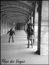 Roller Place des Vosges