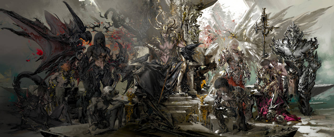 The demon lords in the Ars Goetia by wunanyi on DeviantArt