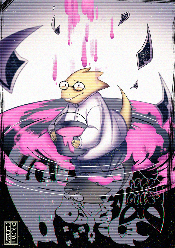 Alphys + SPEEDPAINT