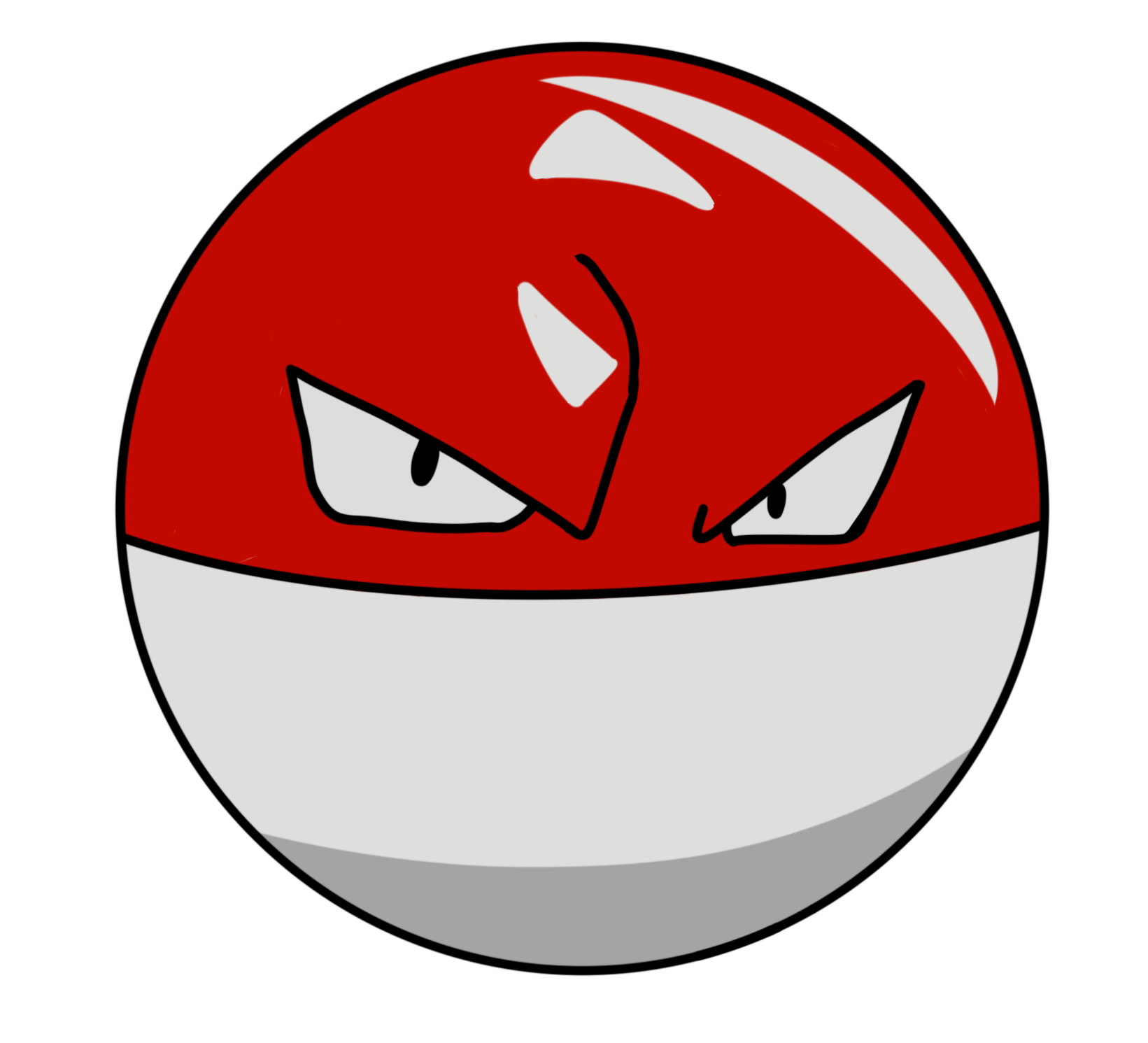 Voltorb drawing (and also my first legit art pic!) by Yortie on DeviantArt