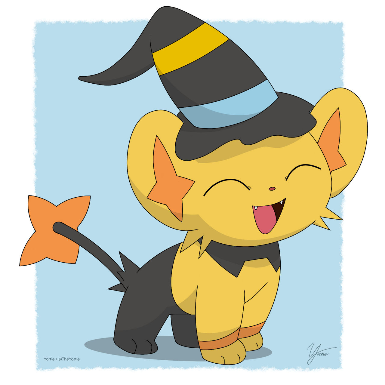 Shinx Cake Halloween Shinx by Yortie on DeviantArt