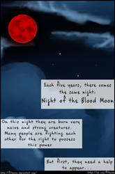 The Demon of Blood Moon page 1