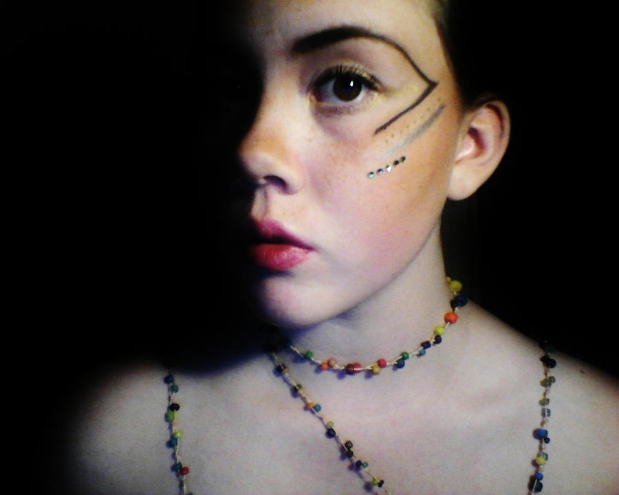 Aztec makeup by CajaTheQuaia on DeviantArt