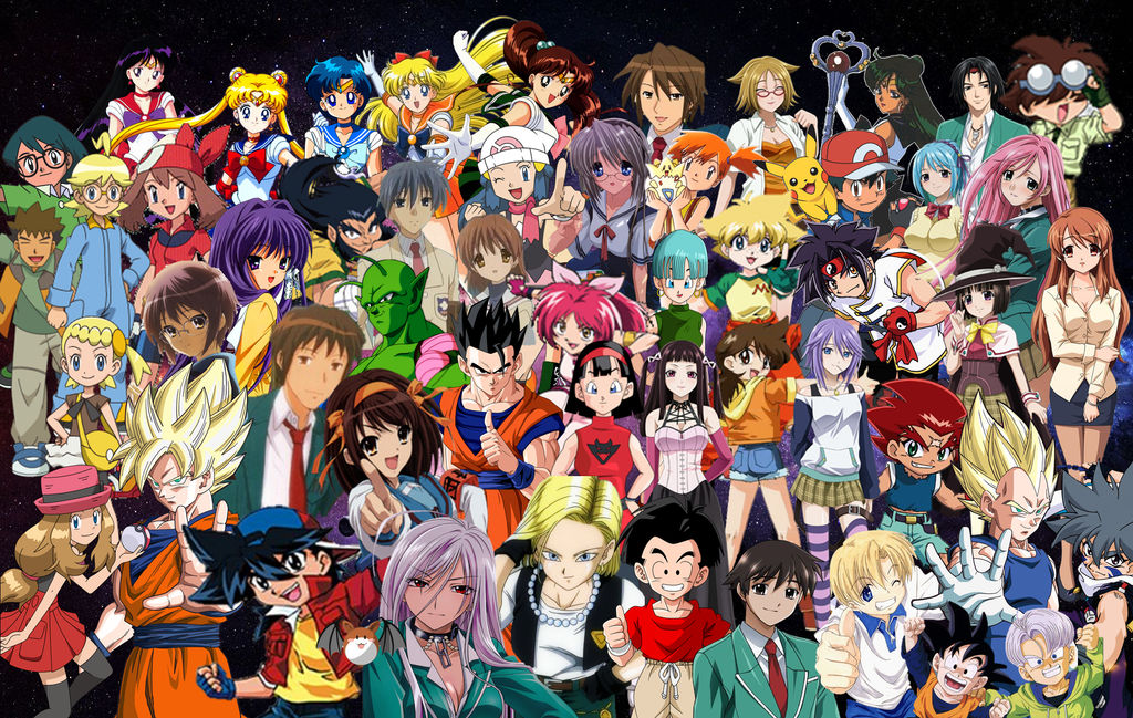 Anime Crossover 2 by Cokedark11 on DeviantArt