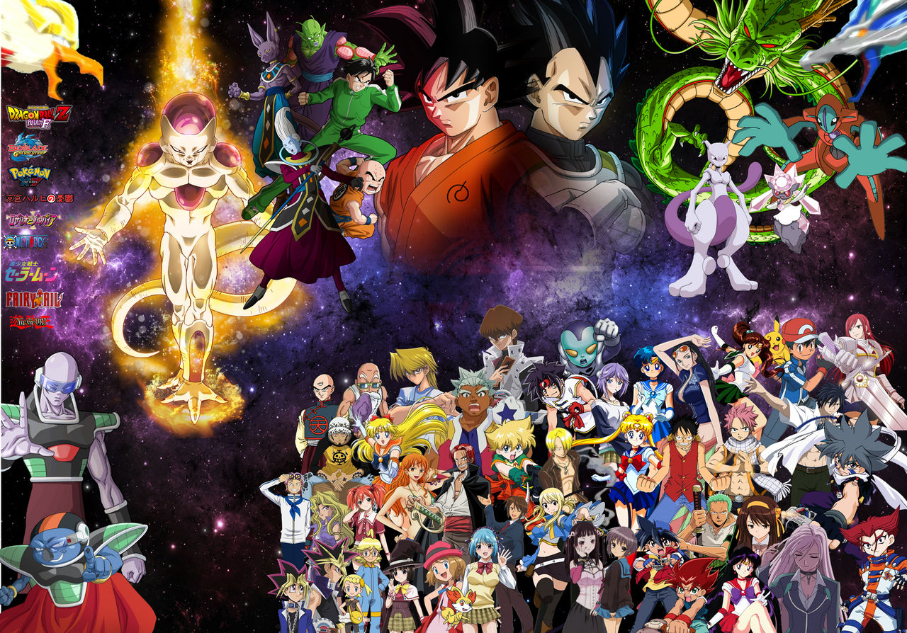 Anime drawings on X: The Z fighters from Dragon ball z #anime