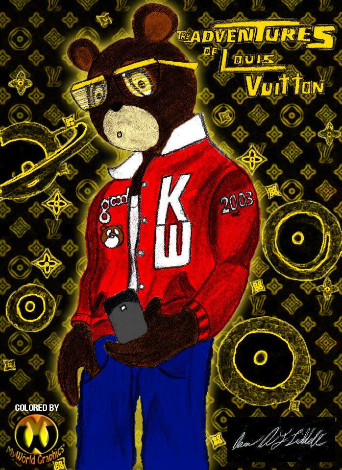 Louis Vuitton Kanye West Bear by aaron8385 on DeviantArt