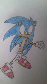 Sonic the Hedgehog - Colored Competition Sketch