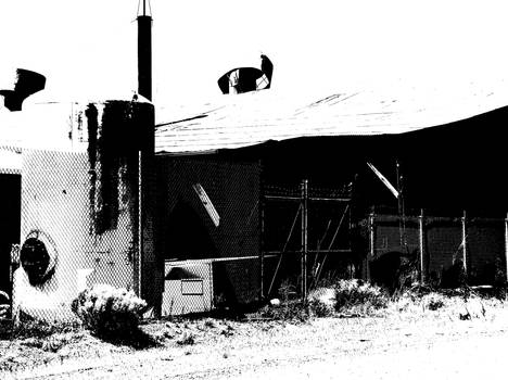 Tank and Shed