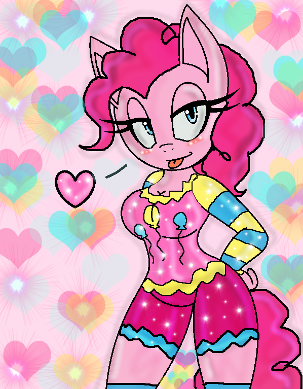 Sexy Sonic Style Pinkie Pie