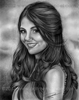 Victoria Justice Pencil portrait