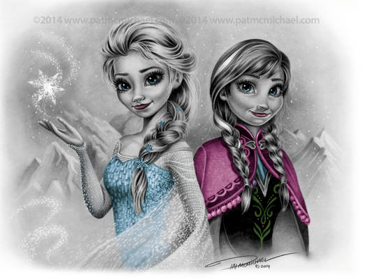 Frozen Christmas Card