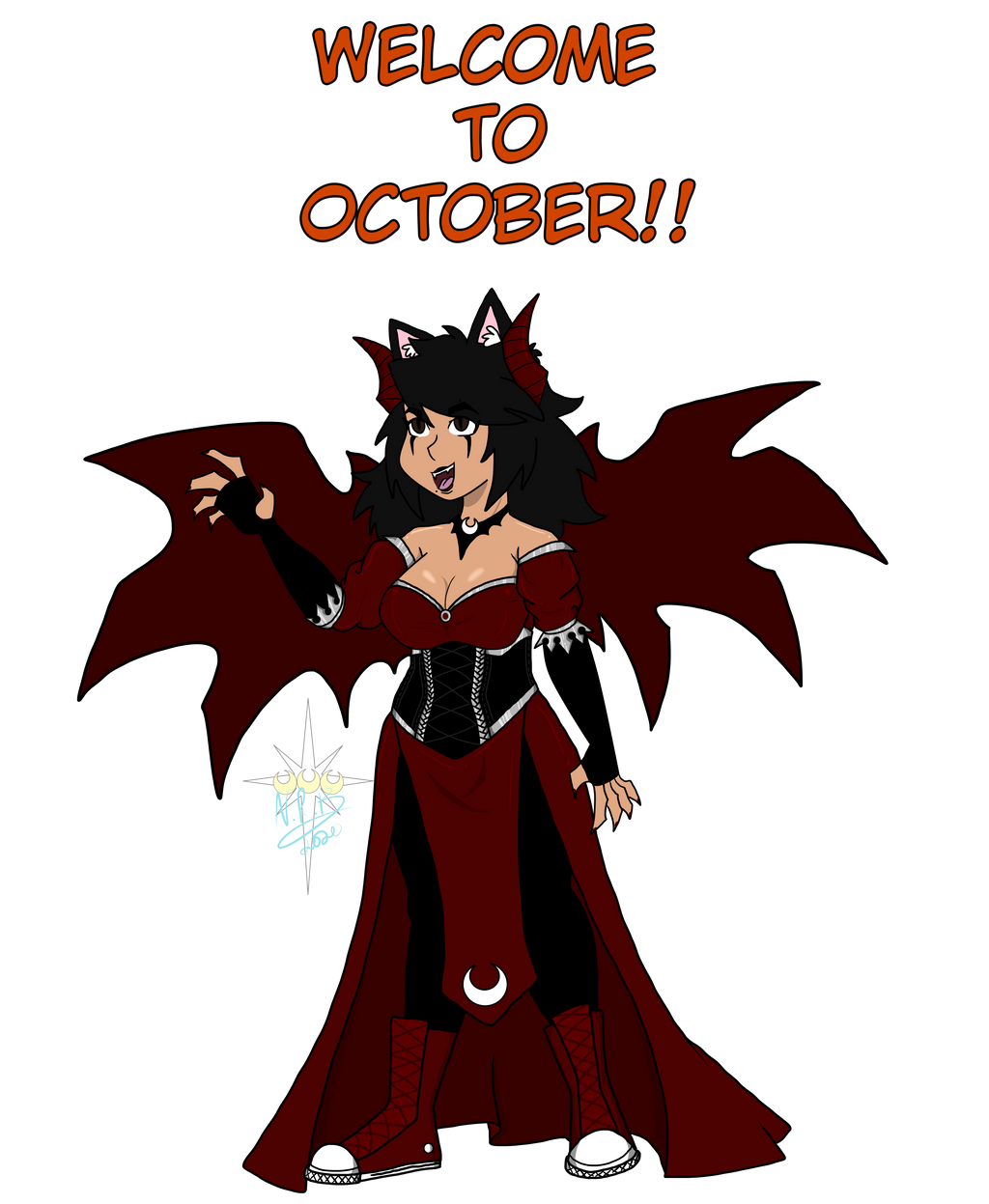 Good bye September....Hello October! by Princess-DC on DeviantArt