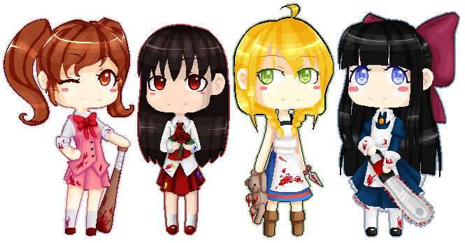 Rpg girls by flopicas on DeviantArt