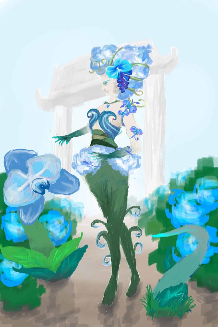 Blue Orchid Zyra