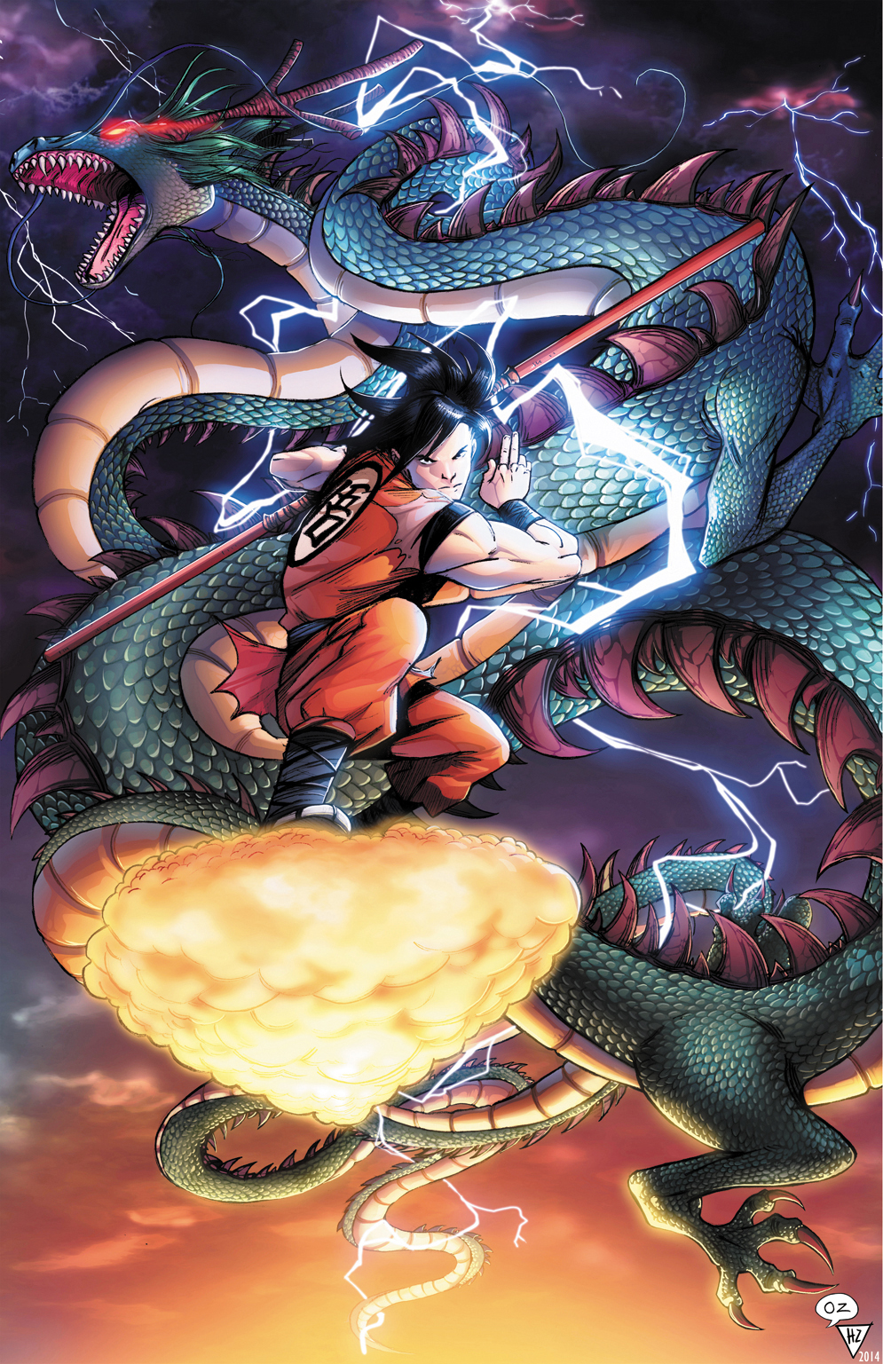 Goku and shenlong by HedwinZ89 on DeviantArt Goku and shenlong by HedwinZ89 on DeviantArt