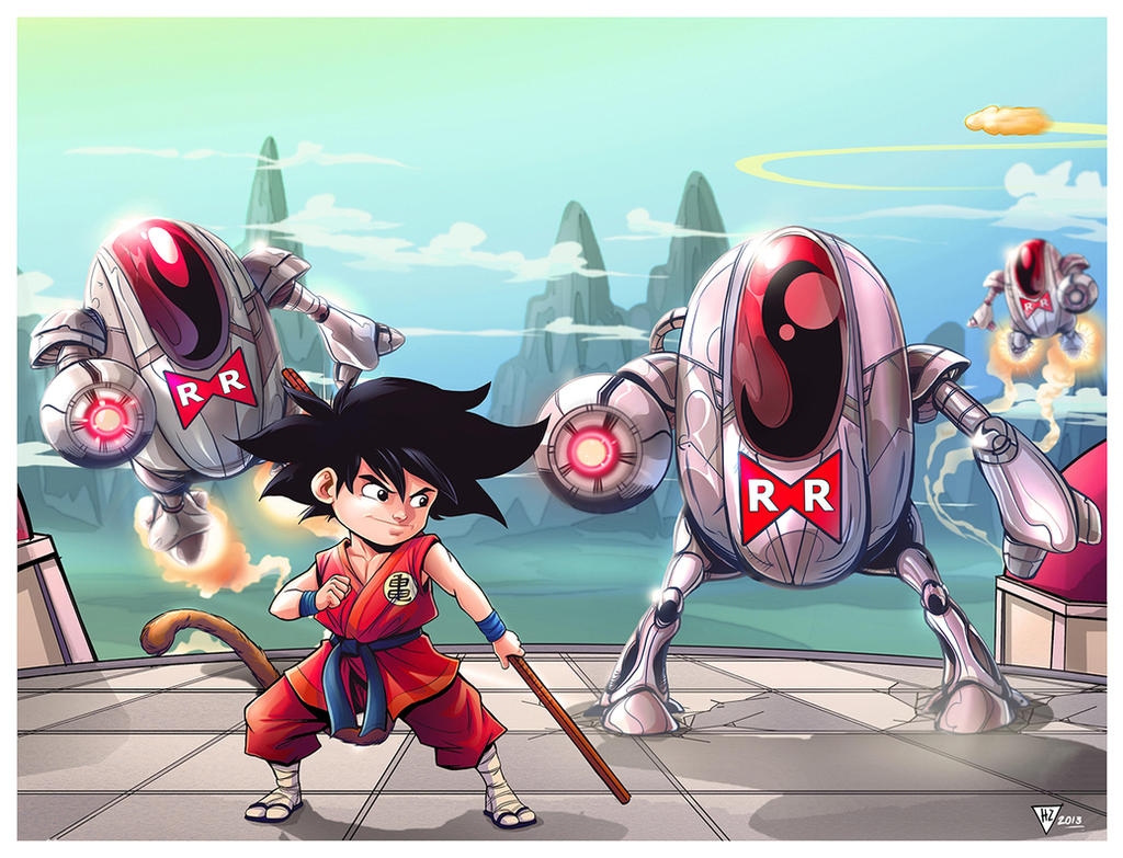 Goku vs Red ribbon by HedwinZ89 on DeviantArt
