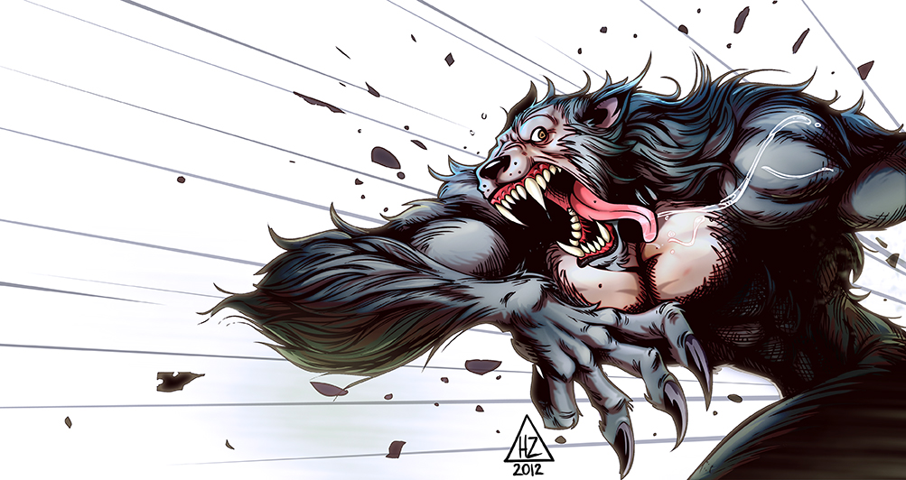 Werewolf Color by HedwinZ89 on DeviantArt