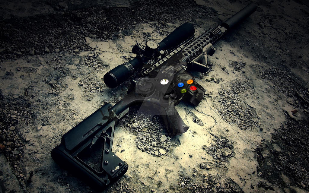 Xbox Rifle by MackyCarter on DeviantArt