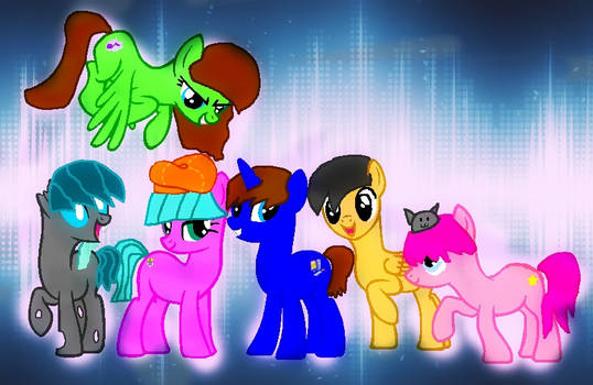 Me and Friends as The Mane 6