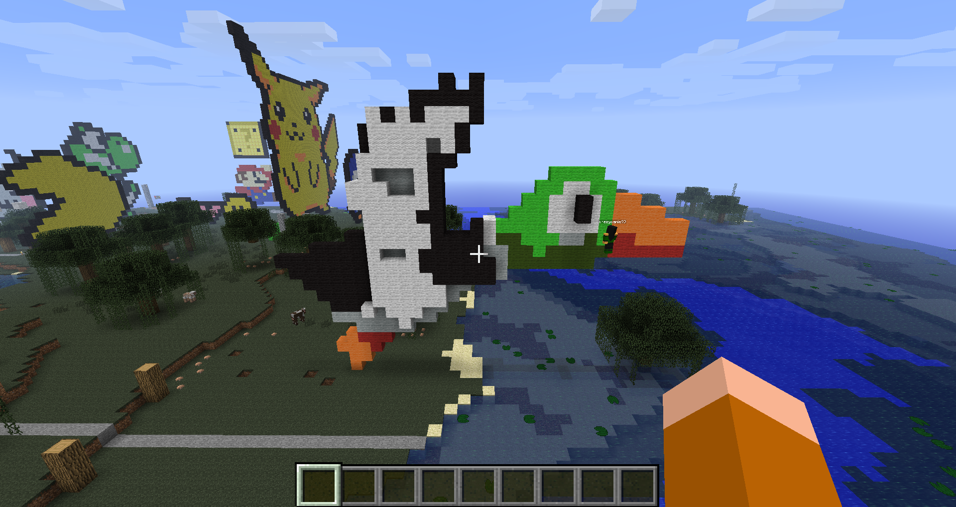 Minecraft Duck Design Duck in Minecraft by branduboga on DeviantArt