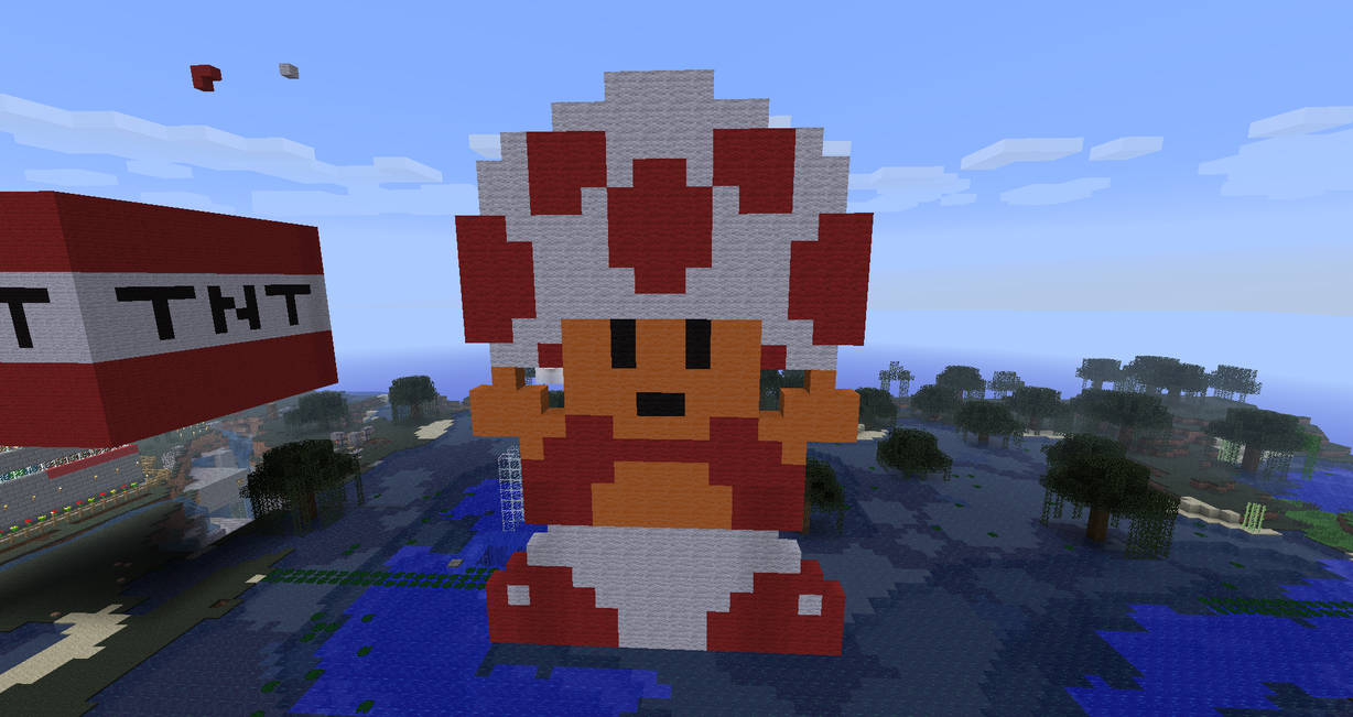 Mario Toad Minecraft Java Toad in Minecraft by branduboga on DeviantArt
