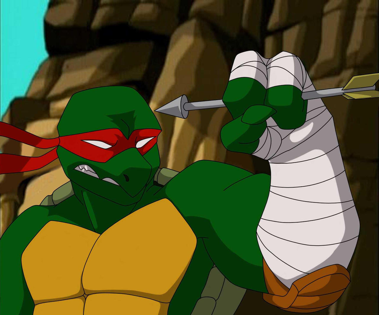 2003 TNMT raptor AU Raph by ConnieCentry on DeviantArt