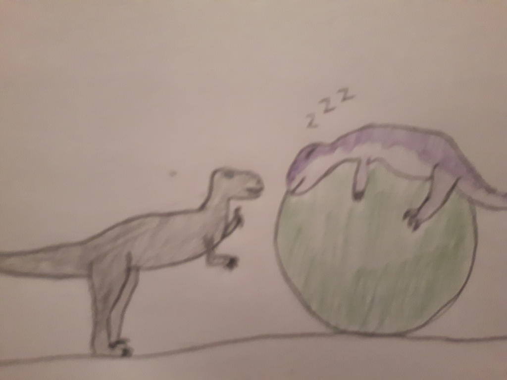 sleeping raptor by devilsbloods on DeviantArt