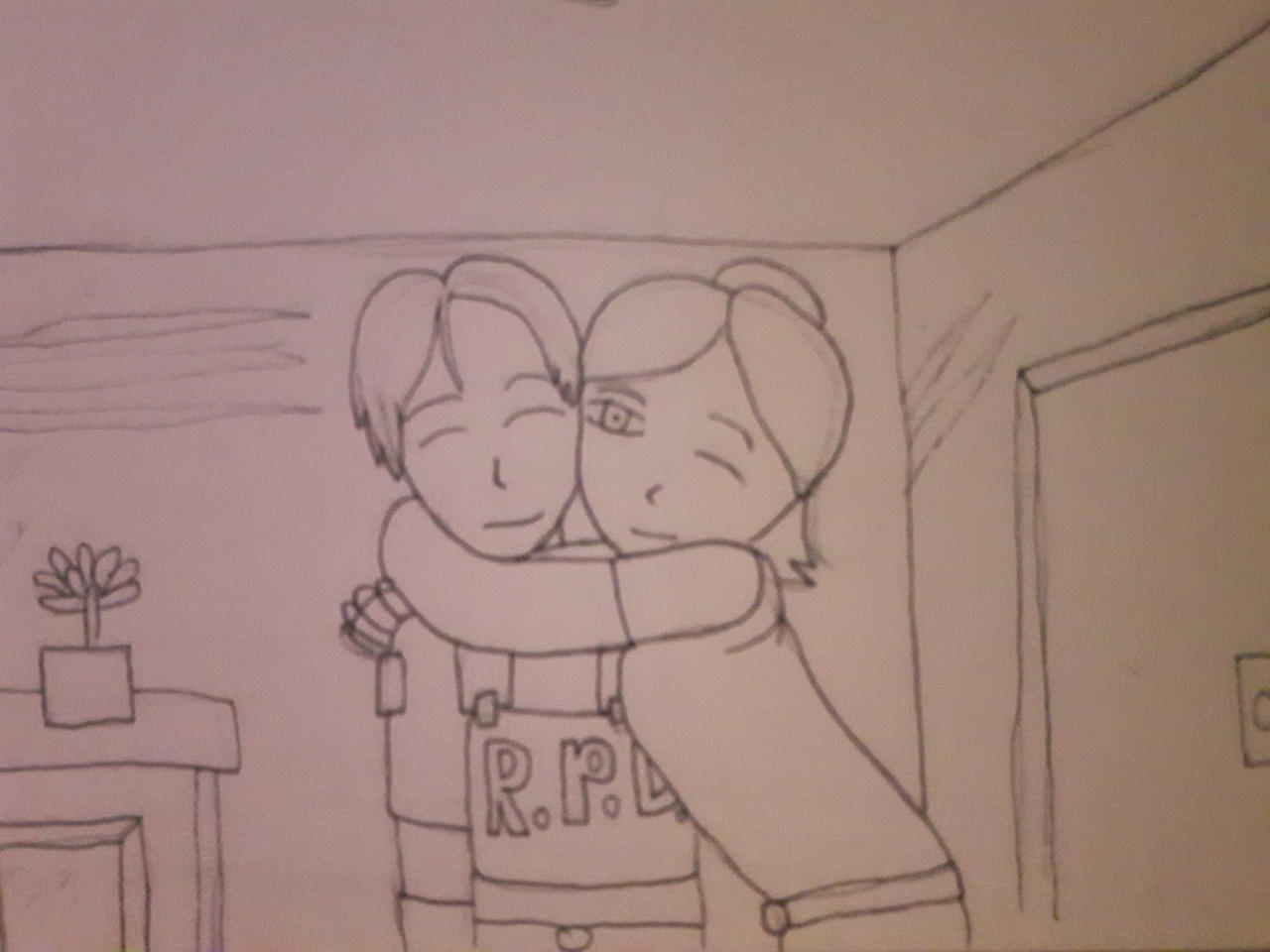 Hugging Dead Drawing dead hug by devilsbloods on DeviantArt