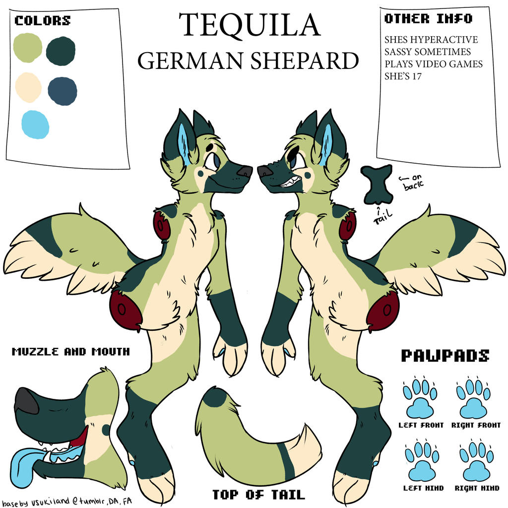 Tequila ref sheet