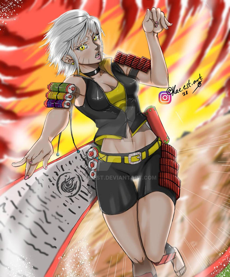 Scroll Ninja Aile Tanaka Tenko Kyoshima By Kae Est On Deviantart Scroll Ninja Aile Tanaka Tenko Kyoshima By Kae Est On Deviantart