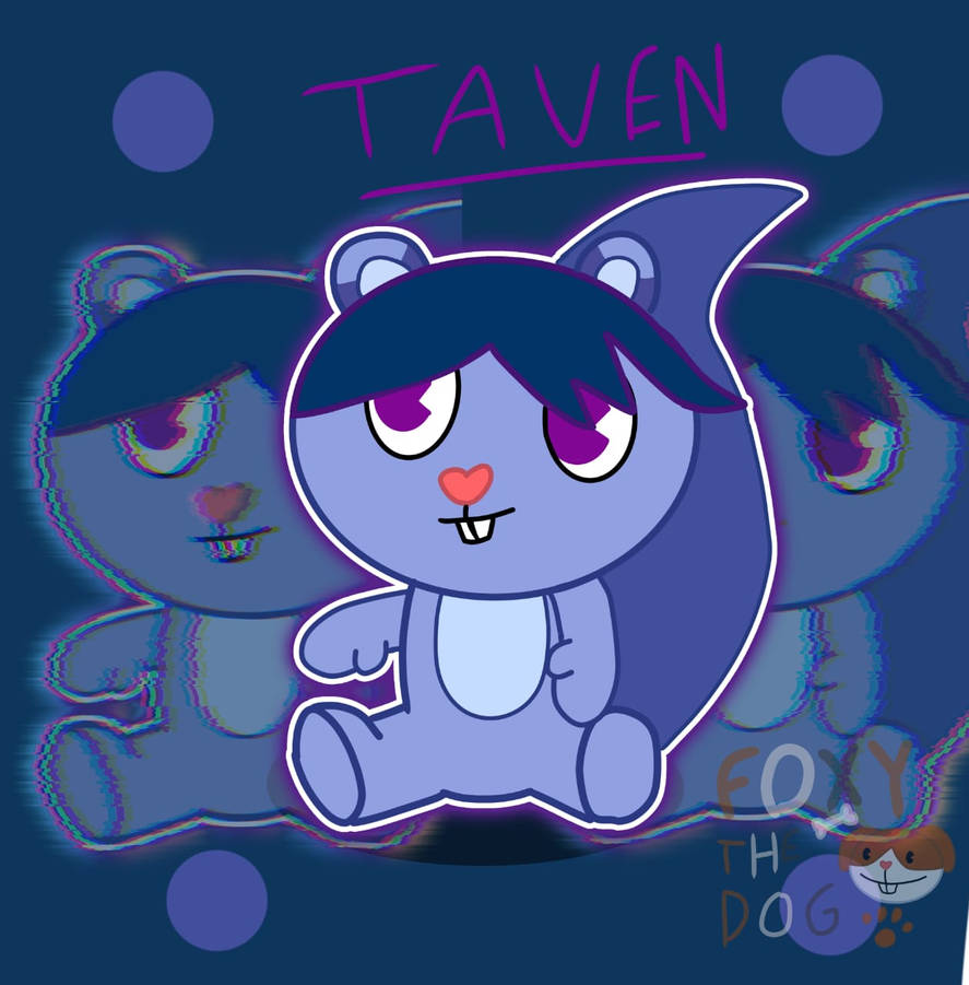 Chibi tree friends #17 Taven by FoxythedogHTF on DeviantArt