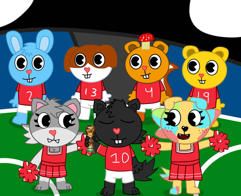 Football tree Friends by FoxythedogHTF on DeviantArt
