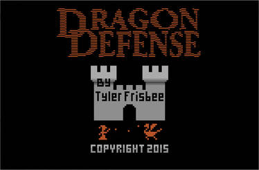 Dragon Defense Title Screen