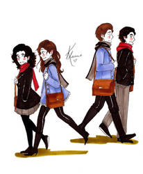 KLAINE: walks