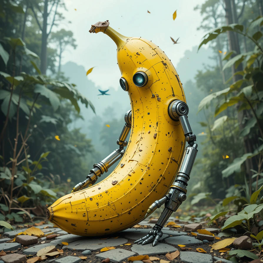Banana Robot By DarkKingArthur On DeviantArt banana-robot-by-darkkingarthur-on-deviantart