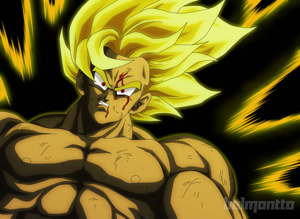 1 Sayan Super Sayan by belmontto on DeviantArt