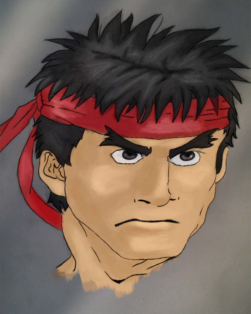 Ryu start by AidyBarefoot on DeviantArt