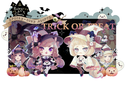 TRICK OR TREAT ADOPTABLES [CLOSED]