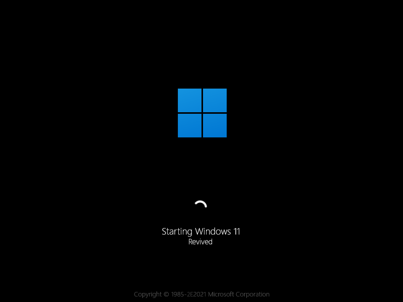 Windows 11 Revived Bootscreen by User123SE on DeviantArt