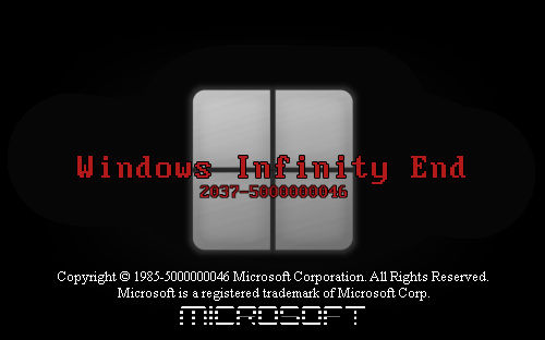 Windows Infinity Text Windows Infinity End (Post-June 2021) by User123SE on DeviantArt